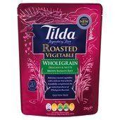 Tilda Steamed Basmati Roasted Red Pepper and Courgette Rice - 250g - Jalpur Millers Online