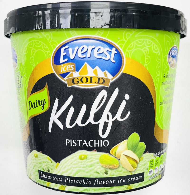 Everest - Frozen Dairy Pistachio Kulfi Ice Cream - 1ltr - Jalpur Millers Online