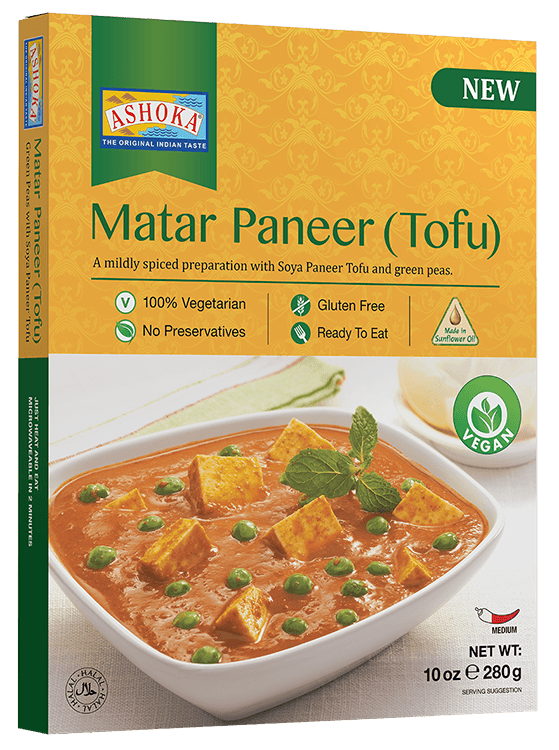Ashoka Matar Paneer - (tofu) - 280g - Jalpur Millers Online