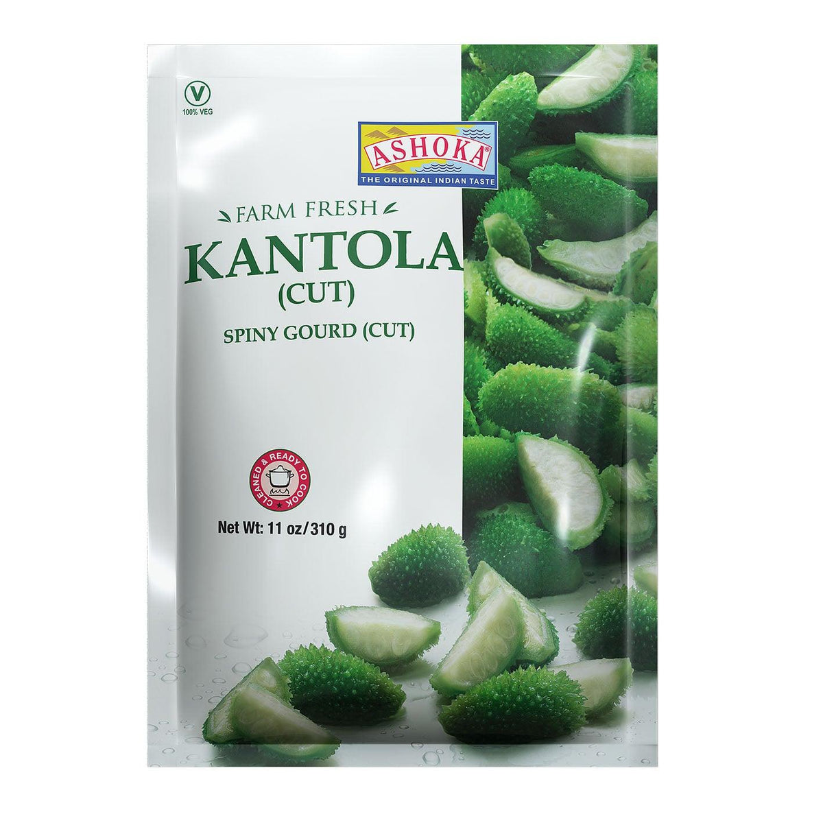 Ashoka - Frozen Cut Kantola - (spiny gourd cut) - 310g - Jalpur Millers Online