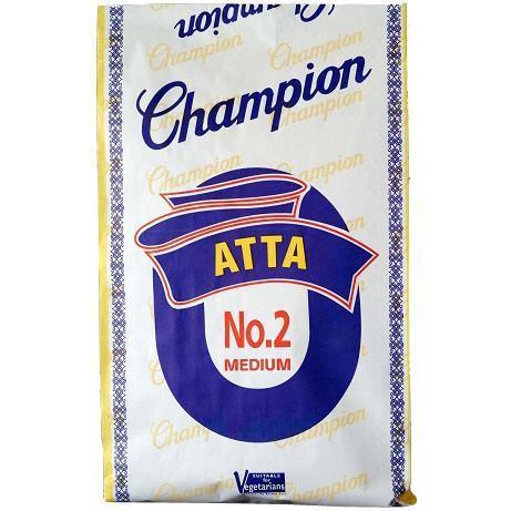 Champion Atta - Medium No2 - 10kg - Jalpur Millers Online