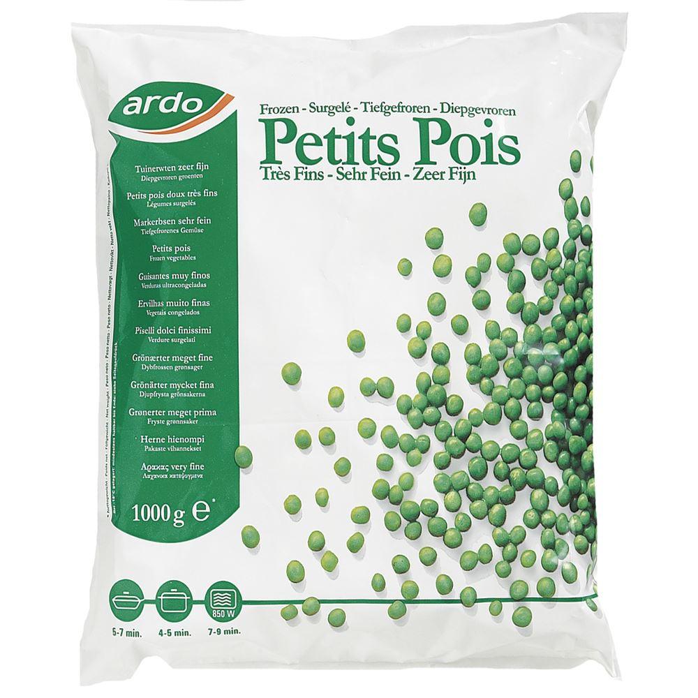 Ardo - Frozen Petits Pois - (peas) - 1kg - Jalpur Millers Online