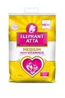 Elephant - Medium With Vitamin D - (superior quality chappati flour high in vitamin d) - 10kg - Jalpur Millers Online