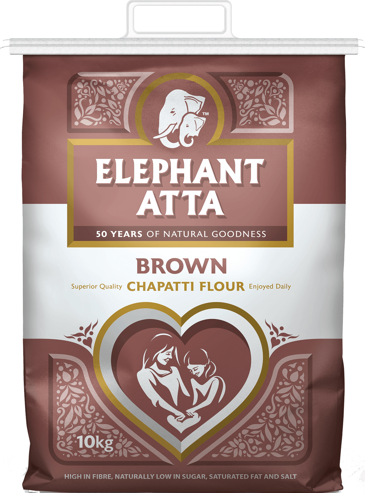 Elephant Atta Brown Chapatti Flour - 10kg - Jalpur Millers Online