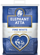 Elephant Atta Fine White Chapatti Flour - 10kg - Jalpur Millers Online