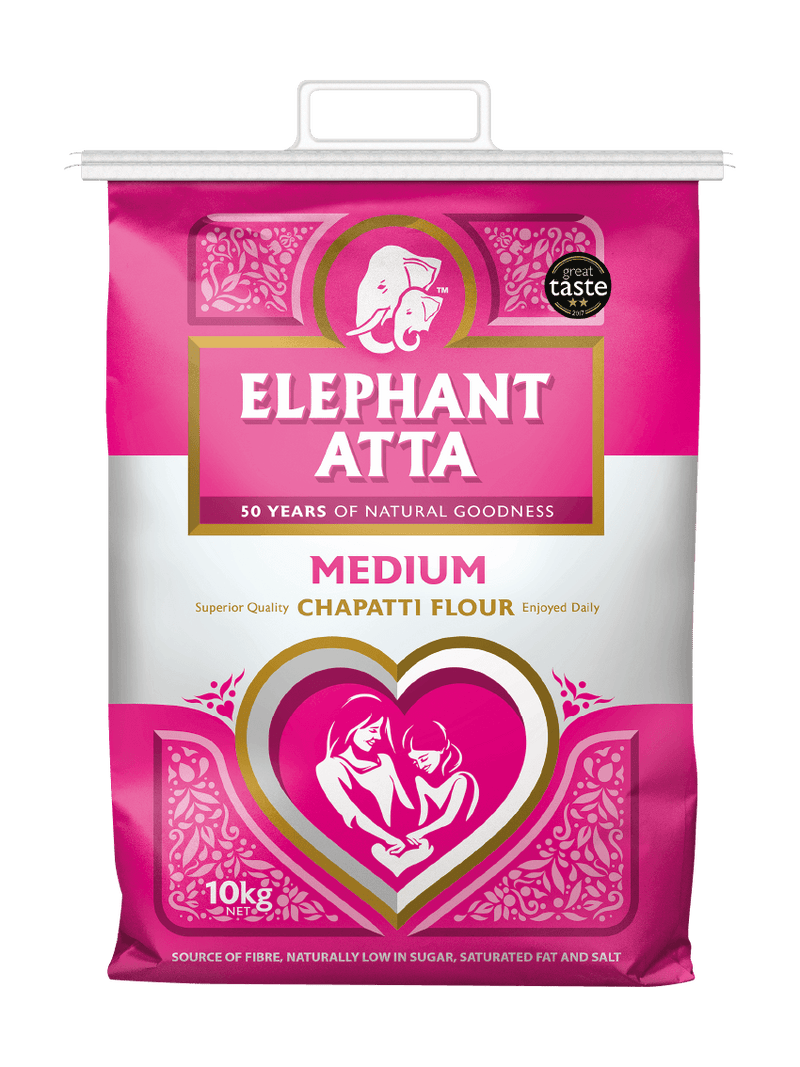 Elephant Atta Medium Chapatti Flour - 10kg - Jalpur Millers Online