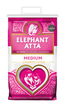 Elephant - Medium Chapatti Flour- (medium atta) - 5kg - Jalpur Millers Online