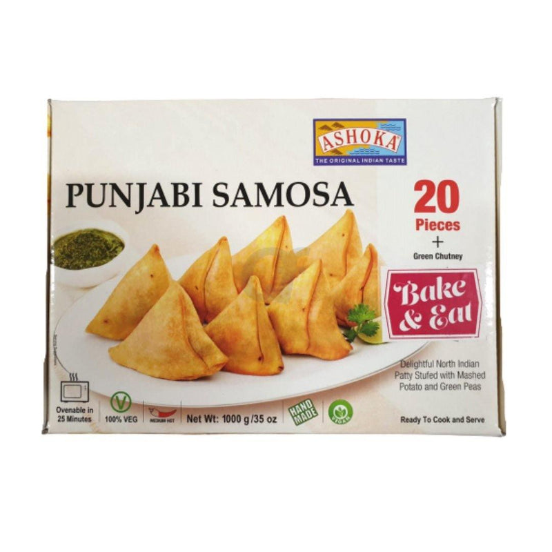 Ashoka - Frozen Punjabi Samosa - Bake & Eat - (20pcs) - 1kg - Jalpur Millers Online