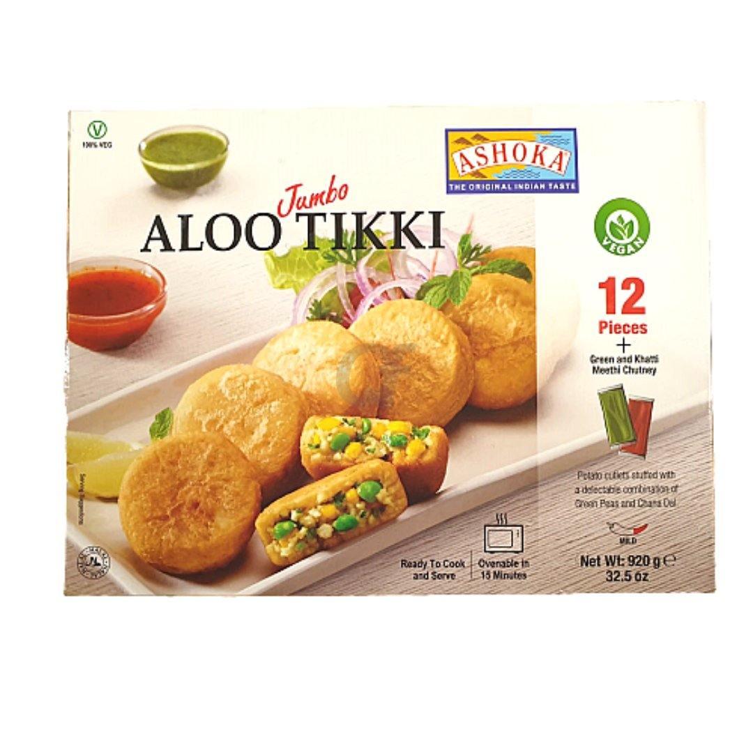 Ashoka - Frozen Jumbo Aloo Tikki - (12pcs) - 920g - Jalpur Millers Online