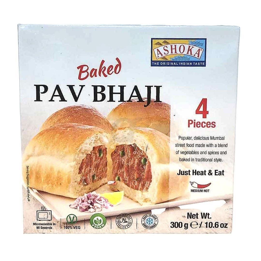 Ashoka - Frozen Baked Pav Bhaji - (4pcs) - 300g - Jalpur Millers Online