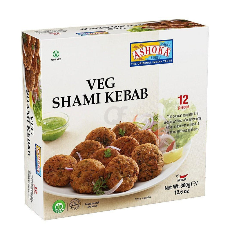 Ashoka - Frozen Vegetable Shami Kebab - (12pcs) - 360g - Jalpur Millers Online
