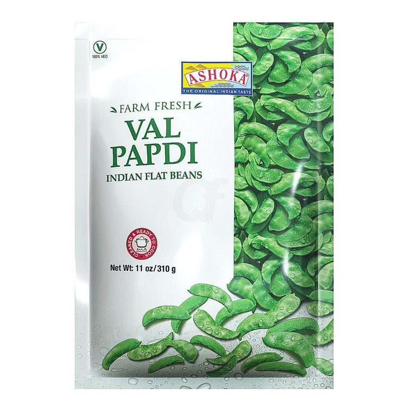Ashoka - Frozen Val Papdi - (indian flat beans) - 310g - Jalpur Millers Online