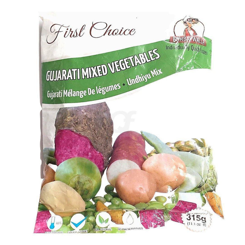 First Choice  - Frozen Gujarati Mixed Vegetables - 315g - Jalpur Millers Online