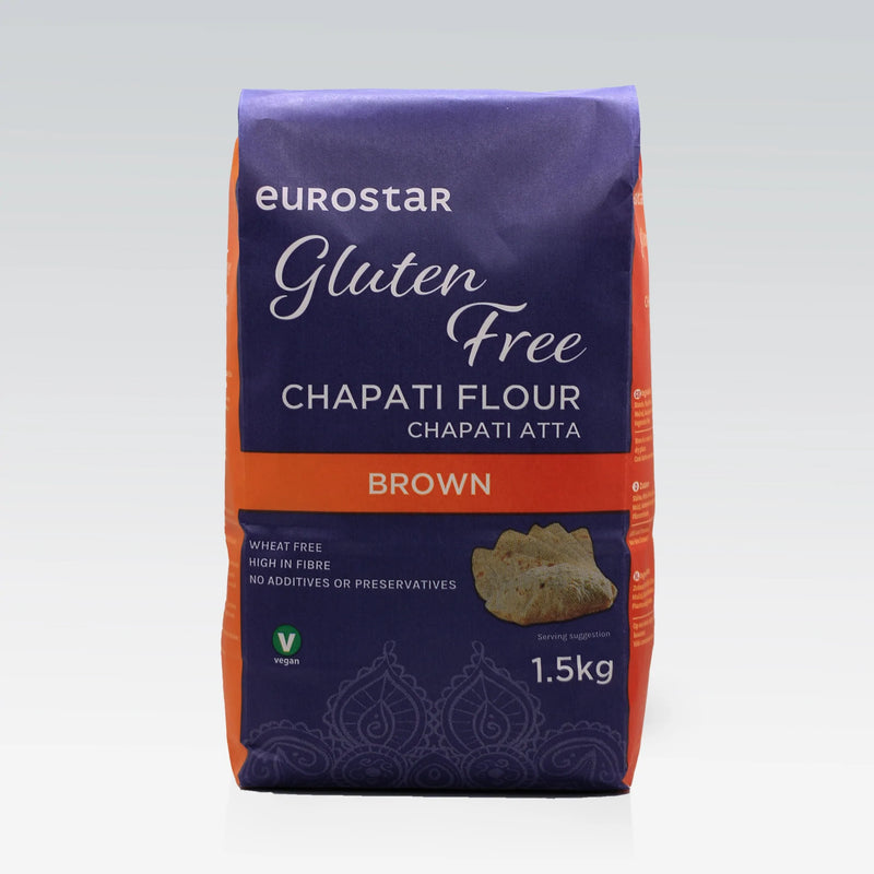 Eurostar - Gluten Free Brown Chapatti Flour - 1.5kg