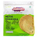 Jaimin Whole Wheat Methi Khakhra (fenugreek flavour wheat snack) 200g - Jalpur Millers Online