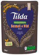 Tilda Steamed Basmati Whole Grain & Wild - 250g - Jalpur Millers Online