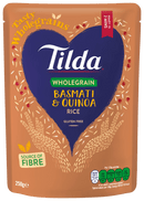 Tilda Steamed Brown Basmati & Quinoa Rice - 250g - Jalpur Millers Online