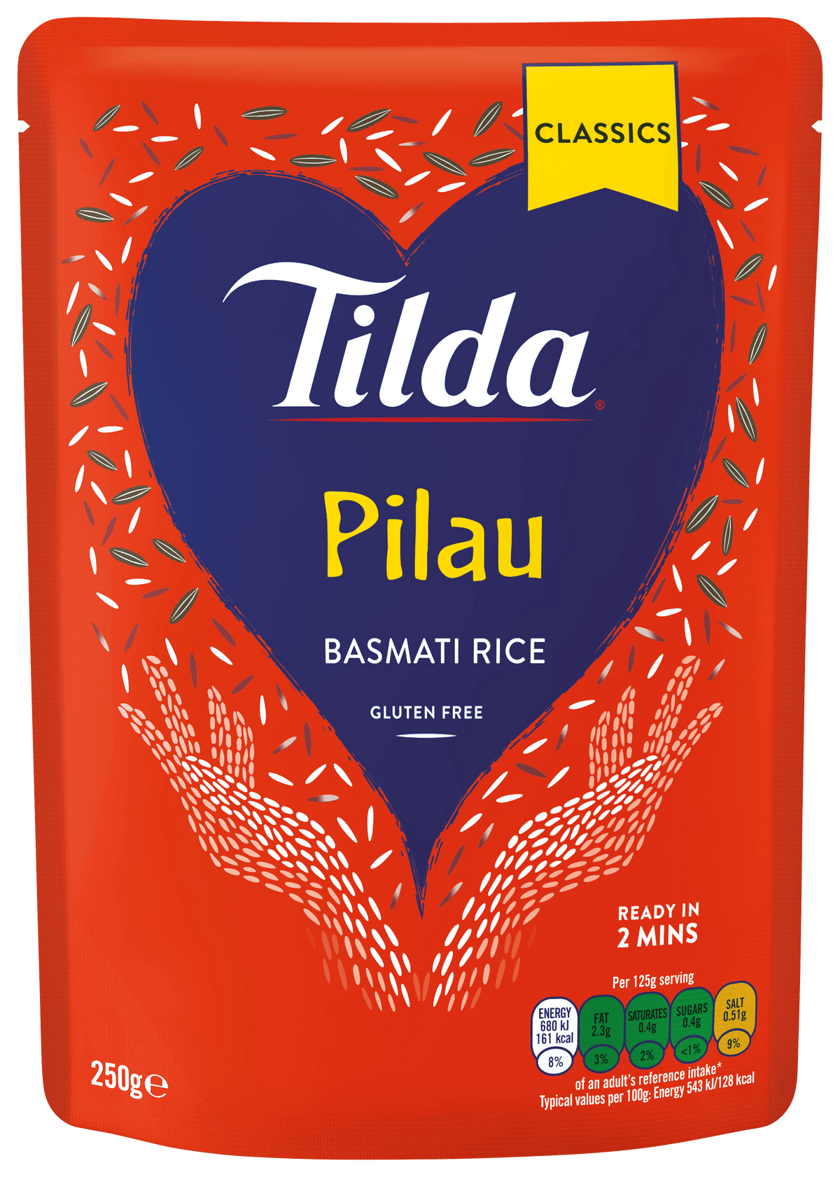 Tilda Steamed Basmati Pilau Rice - 250g - Jalpur Millers Online