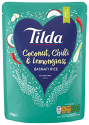 Tilda Steamed Basmati Coconut Chilli & Lemon Grass - 250g - Jalpur Millers Online