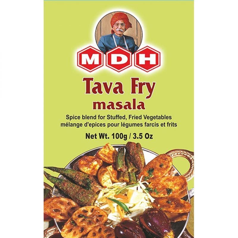 MDH  - Tava Fry Masala - (spices blend for stuffed, fried vegetables) - 100g - Jalpur Millers Online