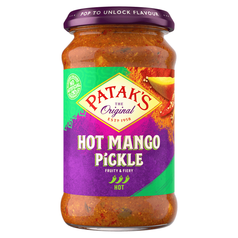 Patak's Hot Mango Pickle - 283g - 2 FOR £4.00 - Jalpur Millers Online
