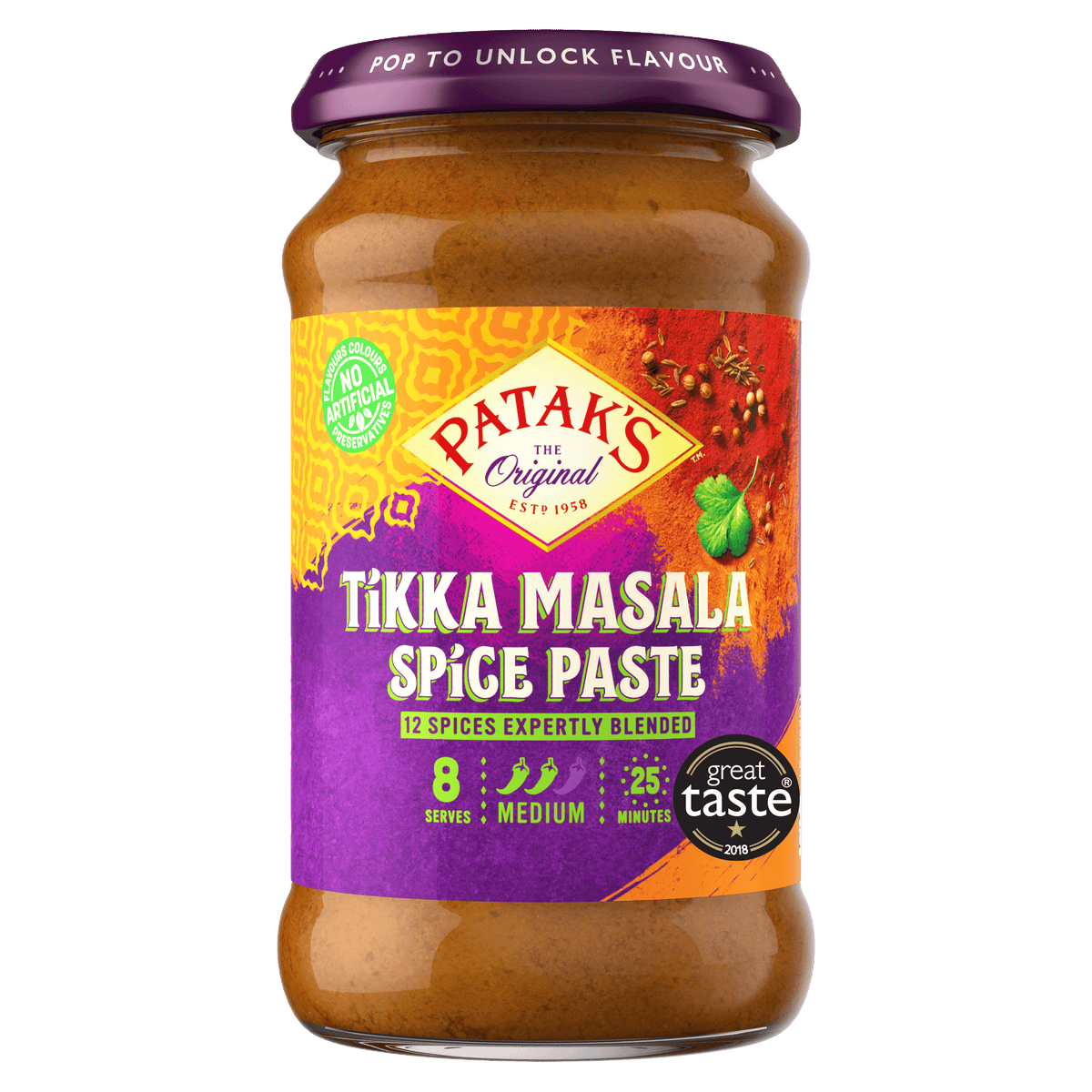 Patak's Tikka Paste - 300g - 2 FOR £4.00 - Jalpur Millers Online