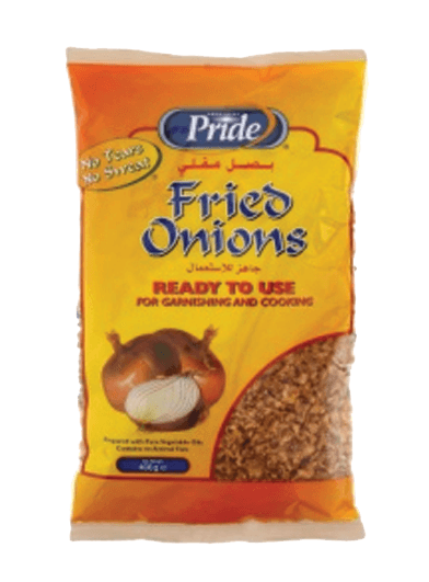 Pride - Fried Onions Ready To Use - 400g - Jalpur Millers Online