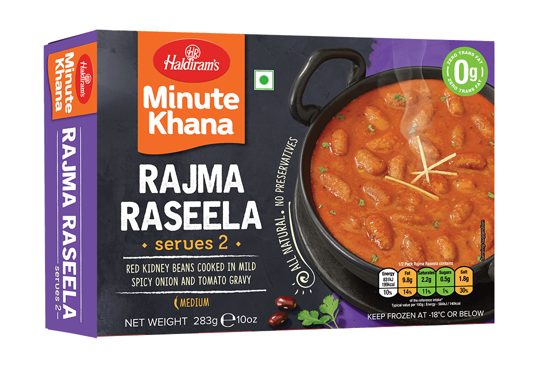 Haldirams - Frozen Rajma Raseela - (serves 2) - 283g - Jalpur Millers Online