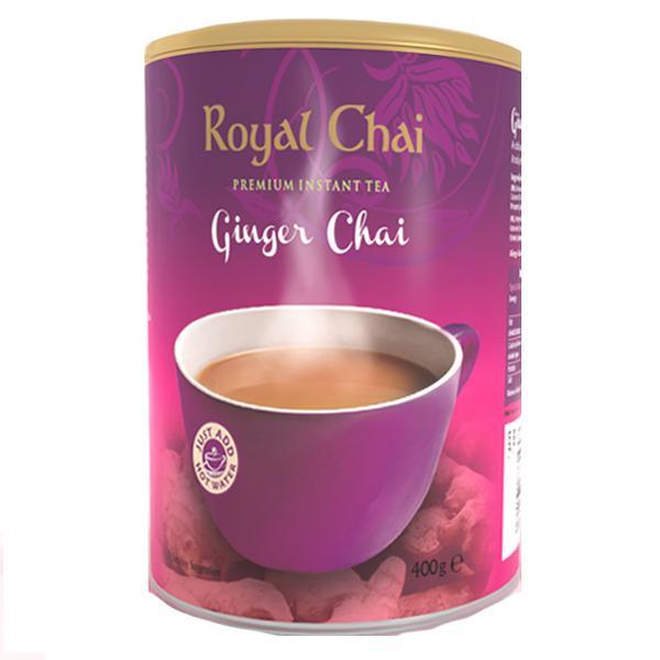Royal Chai - Ginger Chai Tub (sweetened) - 400g - Jalpur Millers Online