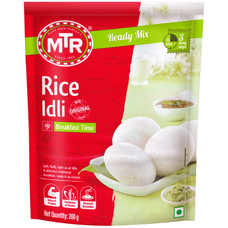 MTR - Rice Idli (rice cake mix) - 200g - Jalpur Millers Online