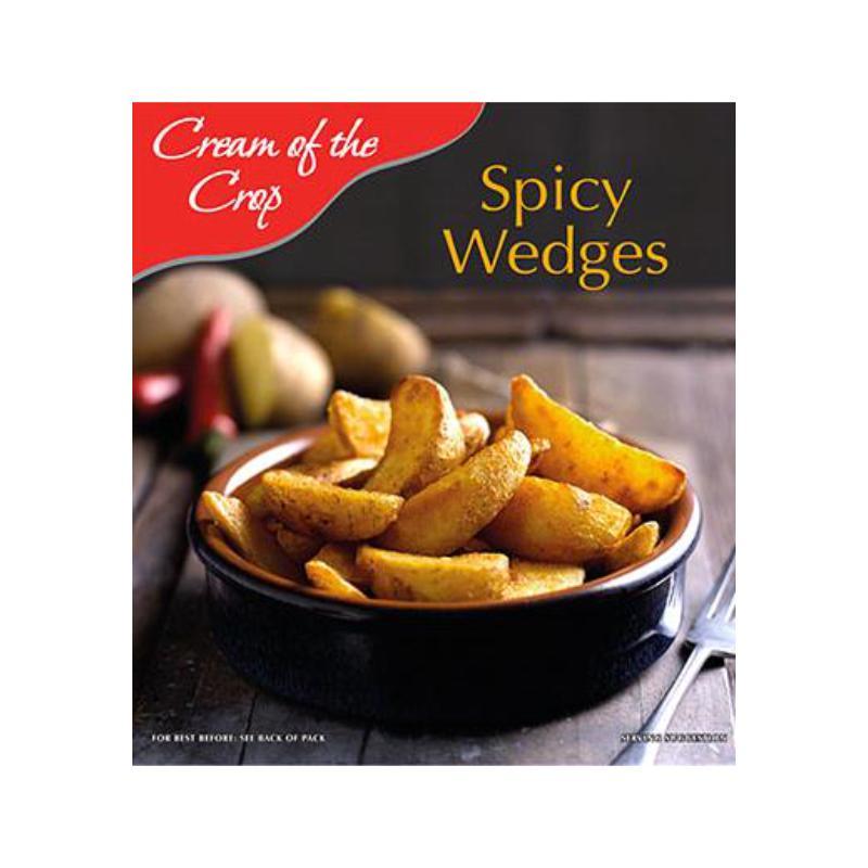Cream Of The Crop - Frozen Spicy Potato Wedges - 680g - Jalpur Millers Online