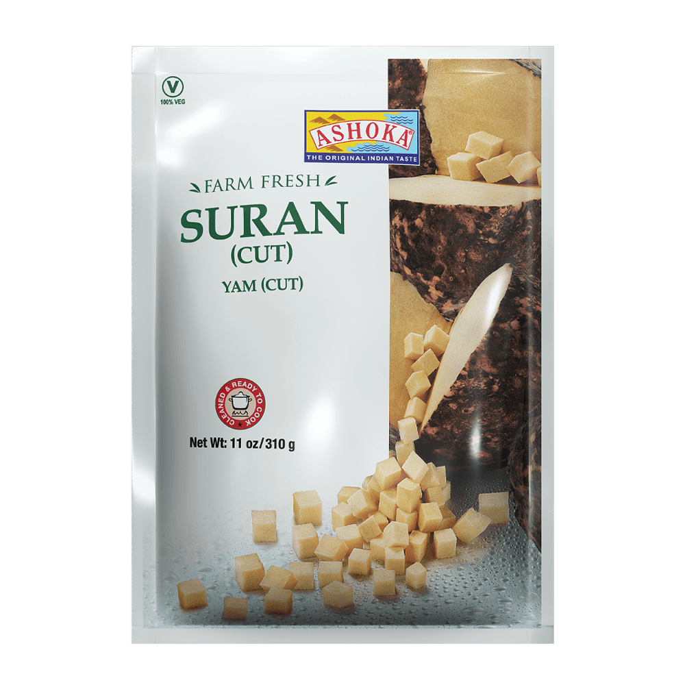 Ashoka - Frozen Cut Suran - (yam cut) - 310g - Jalpur Millers Online