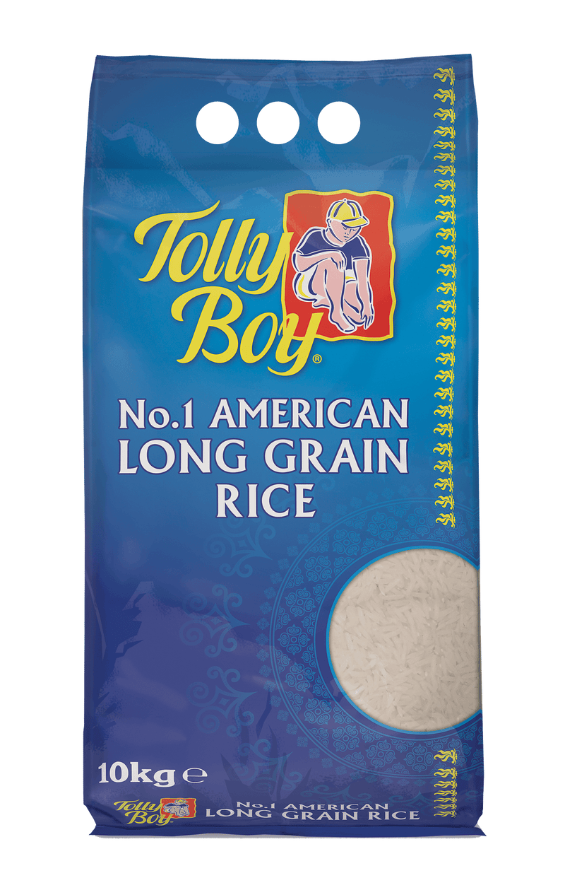Tolly Boy - American Long Grain Rice - 10kg - Jalpur Millers Online