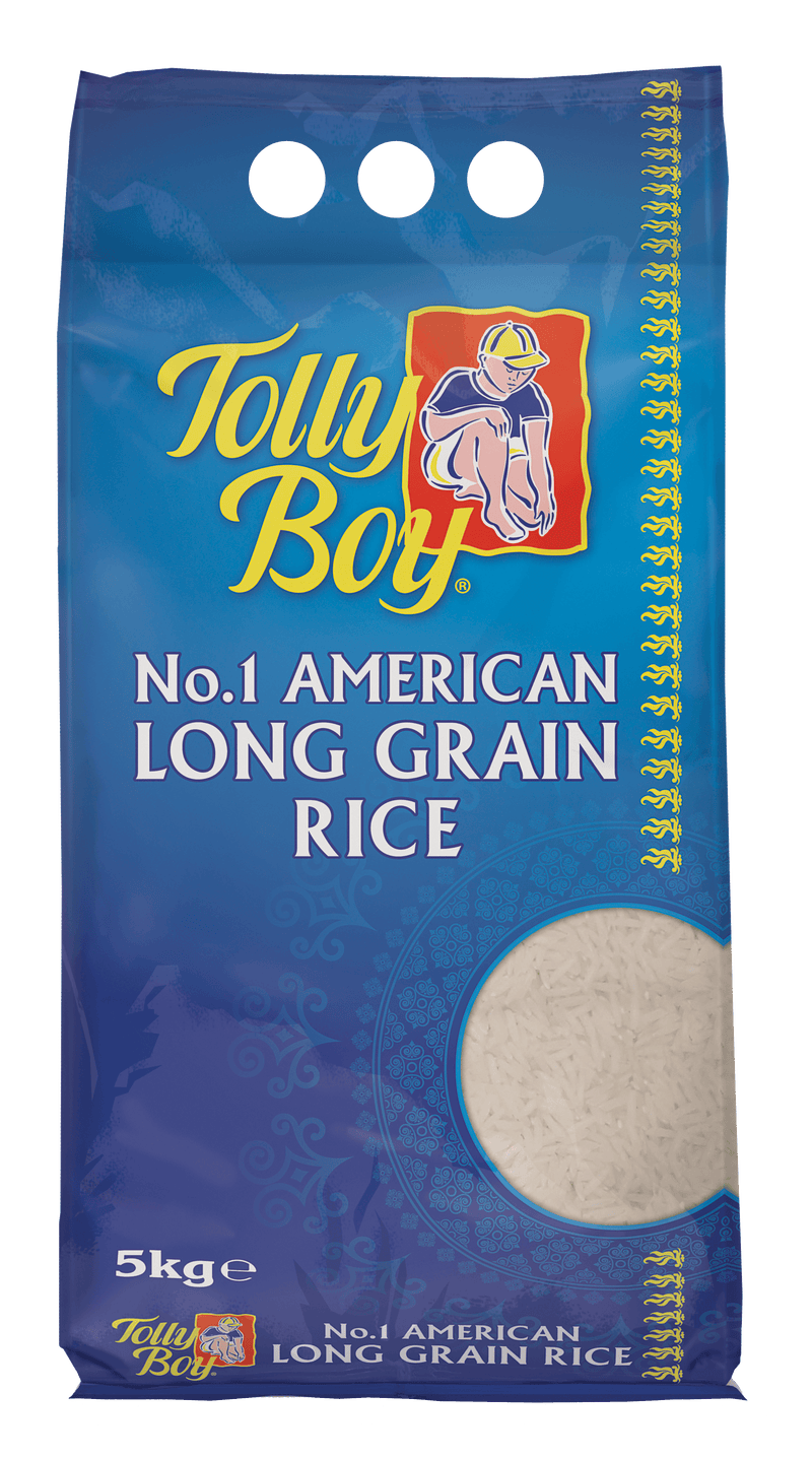 Tolly Boy - American Long Grain Rice - 5kg - Jalpur Millers Online