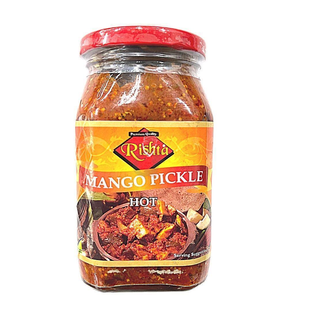 Rishta - Mango Pickle Hot - 400g - Jalpur Millers Online