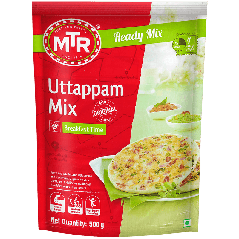 MTR - Uttappam (pan cake mix) - 500g - Jalpur Millers Online