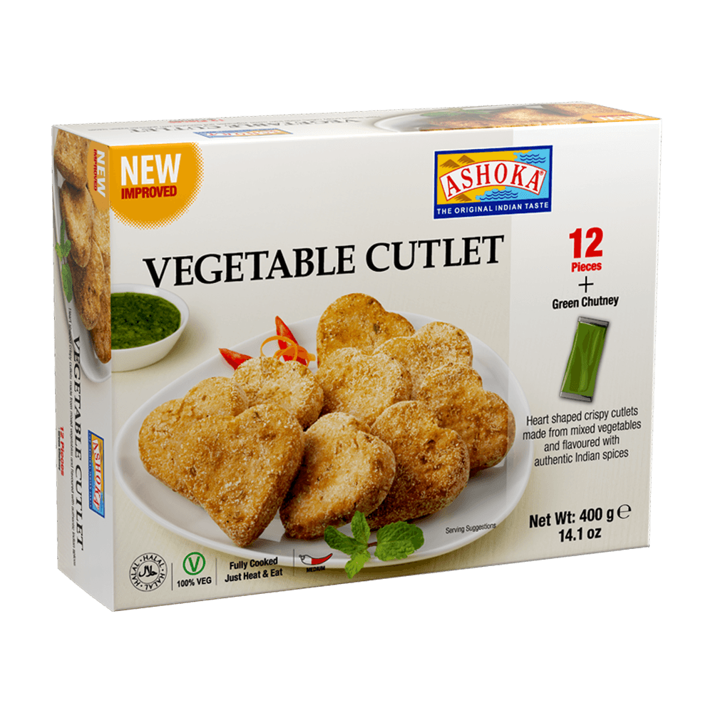 Ashoka  - Frozen Vegetable Cutlet - (12pcs) - 400g - Jalpur Millers Online