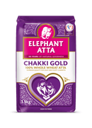 Elephant - Chakki Gold Chapatti Flour - (100% stone ground whole wheat atta) - 1.5kg - Jalpur Millers Online