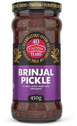 TimTom - Brinjal Pickle (aubergine pickle) - 450g - Jalpur Millers Online