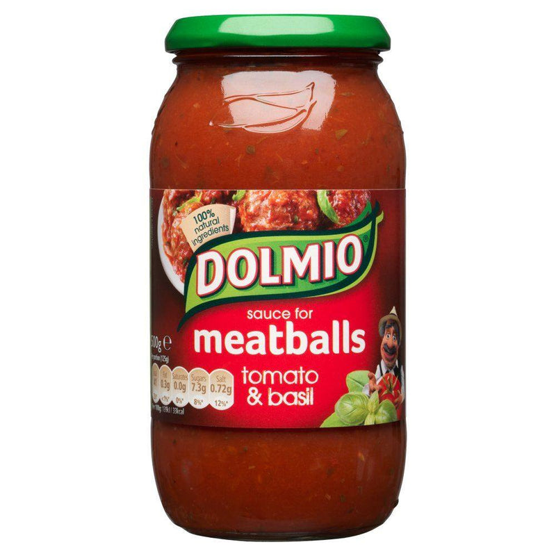 Dolmio Meatball Sauce Tomato & Basil - 500g - Jalpur Millers Online