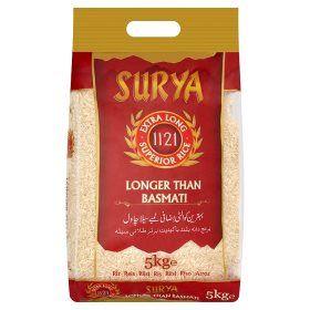 Surya - Extra Long Basmati Rice - 5kg - Jalpur Millers Online