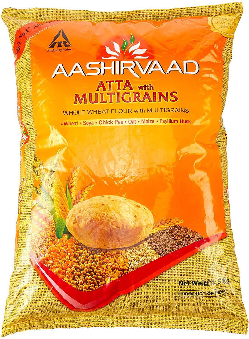 Aashirvaad - Aashirvaad Atta With Multigrains - 5kg - Jalpur Millers Online