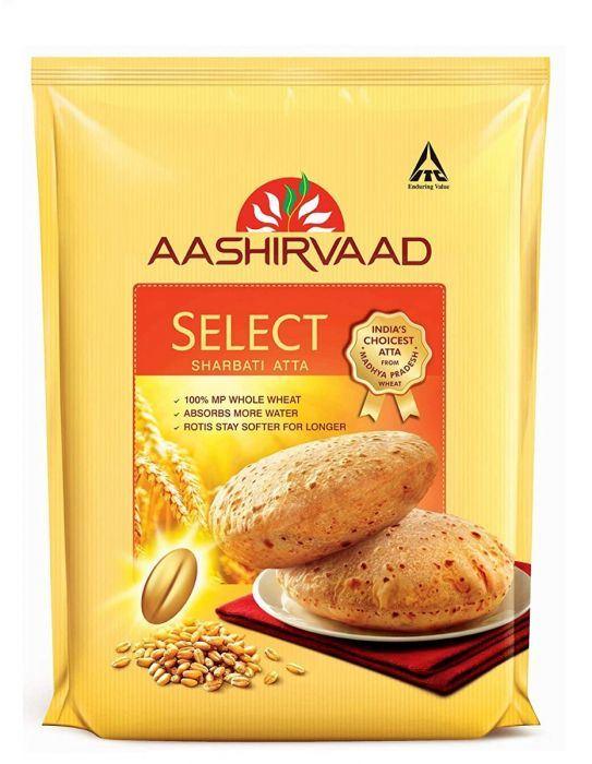 Aashirvaad - Aashirvaad Select Sharbati Atta - 5kg - Jalpur Millers Online