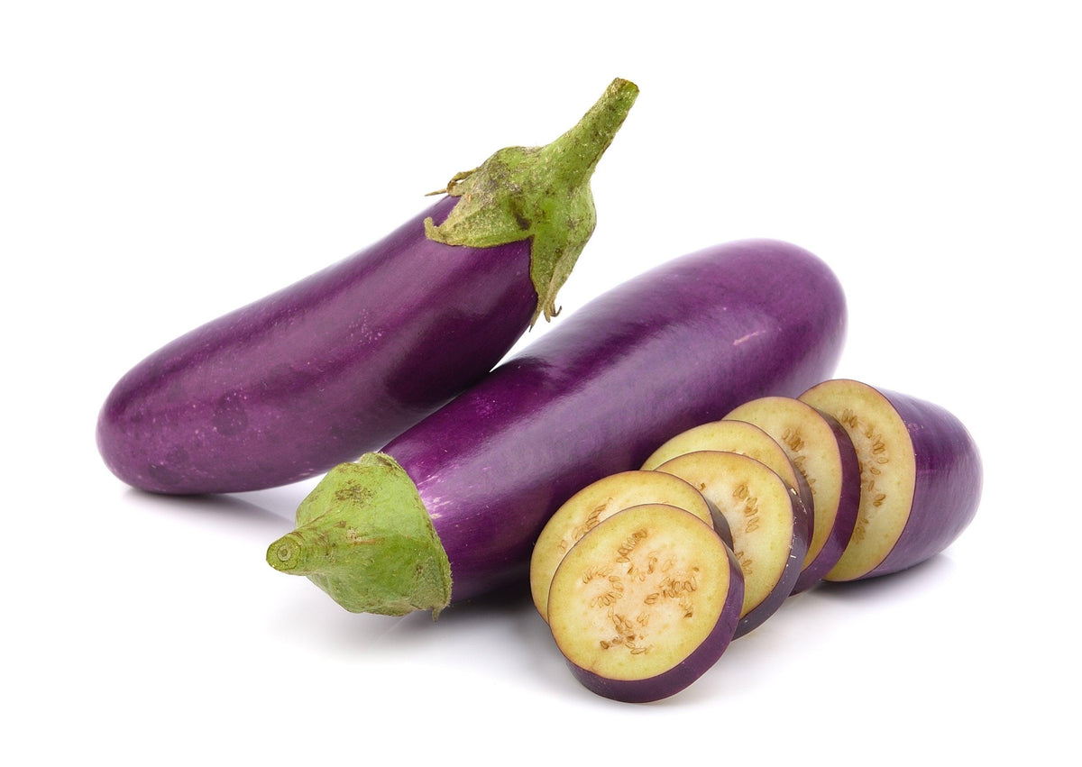 Purple Long Aubergine - (Purple Ravaya) - Jalpur Millers Online