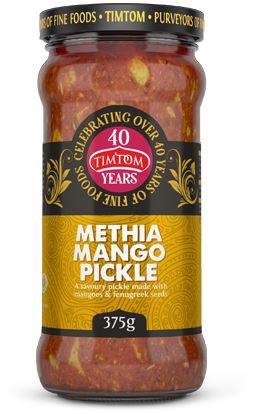 TimTom - Methia Mango Pickle (pickle made with mangoes and fenugreek) - 375g - Jalpur Millers Online