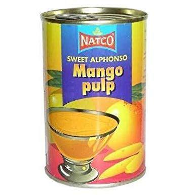 Natco  Alphonso Mango Pulp (sweet) - 450g - Jalpur Millers Online