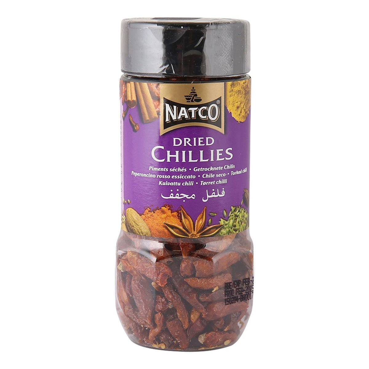 Natco - Dried Red Chillies - 50g - Jalpur Millers Online