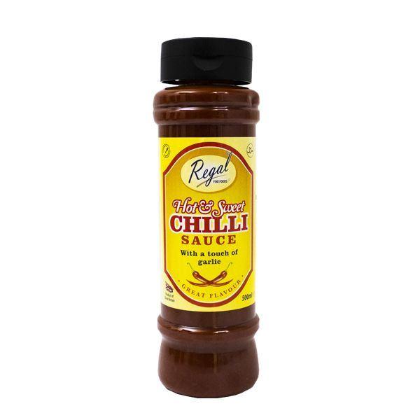 Regal  - Hot & Sweet Chilli Sauce With A Touch Of Garlic - 500ml - Jalpur Millers Online
