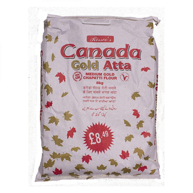 Canada Gold - Medium Gold Chapatti Flour - 8kg - Jalpur Millers Online