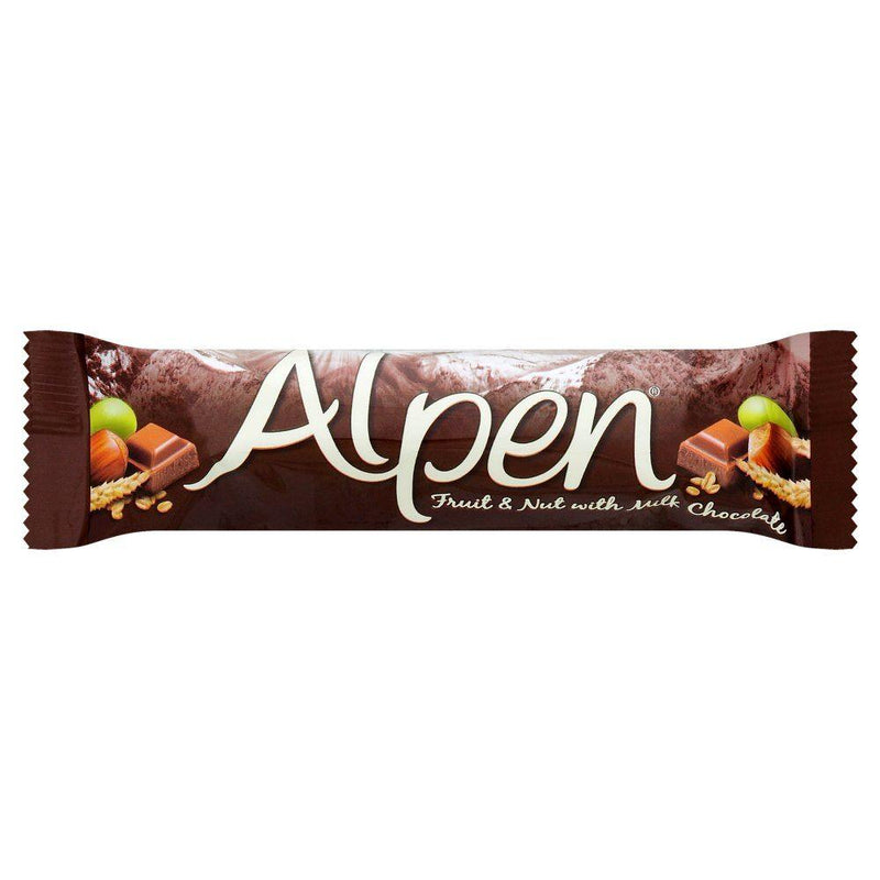 Alpen Fruit & Nut With Milk Chocolate Cereal Bar - 29g - Jalpur Millers Online